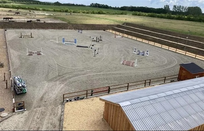 Udendørs springbane med Walber ebbeflod system og spring
